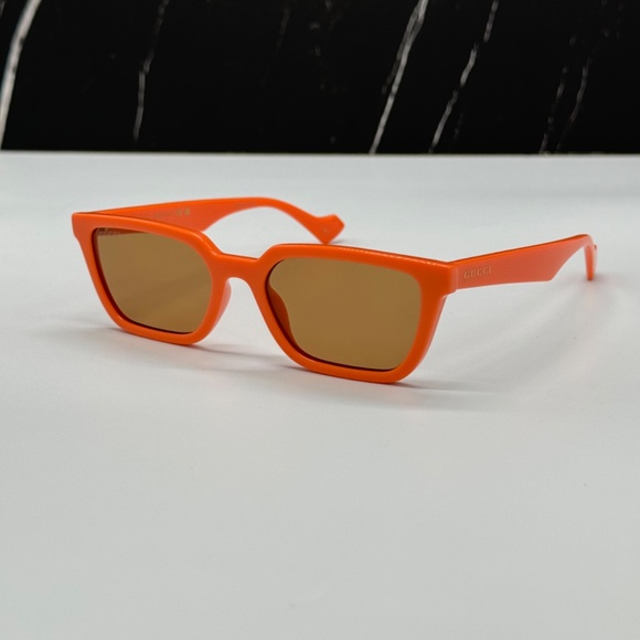 NEW GG1539S 004 GUCCI CAT EYE WOMEN SUNGLASSES GUCCI ORANGE EYEWEAR - Picture 1 of 12